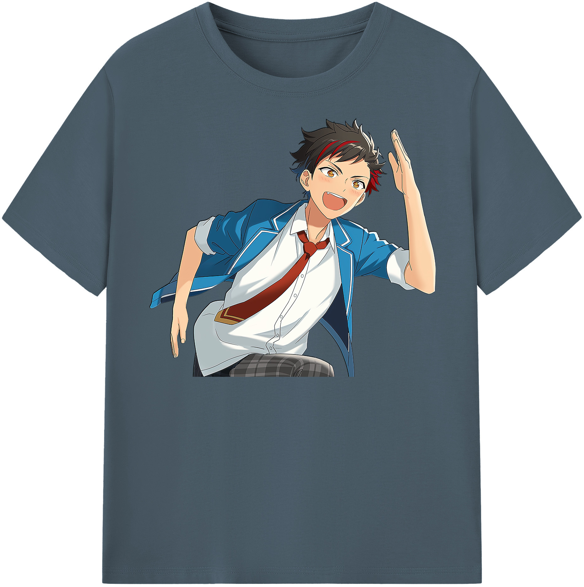 （画像用） あんさんぶるスターズ! Ensemble Stars 綿100％半袖Tシャツ（フロントプリント）